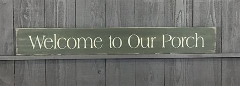 S 115 Handmade Wooden Long Sign Welcome To Our Etsy