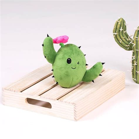 Dog Cactus Toy With Cactus Inside Redditors Seemed To Love The Clever