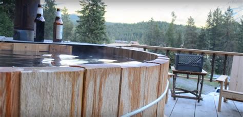 How To Build A Diy Wood Fired Cedar Hot Tub Eco Snippets