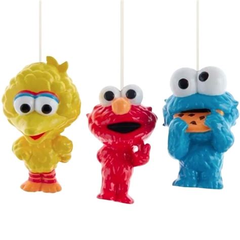 Sesame Street Cutie Keychain Ornaments Set Of 3 Canada Retrofestiveca