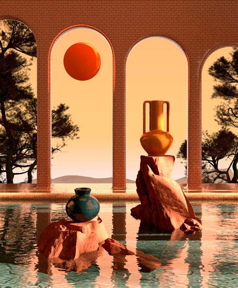 11 Digital Surrealists 3d Artists Creating Dreamlike Spaces Пейзажи Дизайн Разное