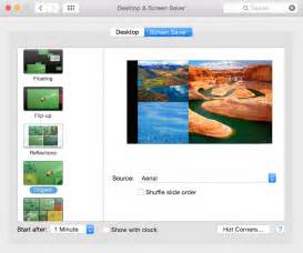 Macos How To Set Screensaver Thumbnail In Settings Panel On Mac