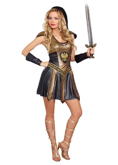 Deadly Warrior Women Costume Medieval Costumes