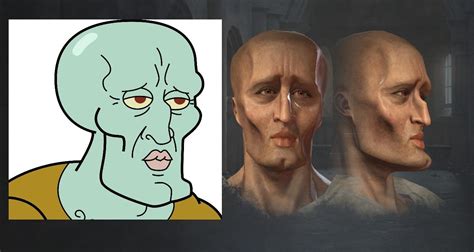 Squidward Handsome