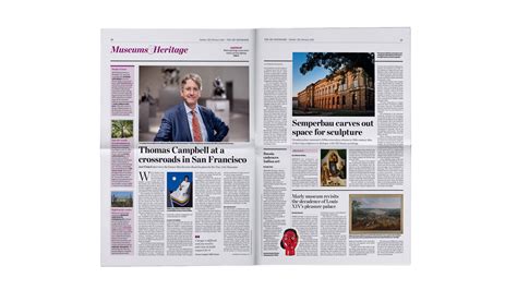 James Ladbury › The Art Newspaper – Redesigns and special projects