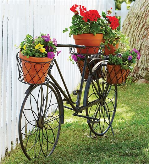 15 Fascinating Ways To Do Diy Bicycle Decor In Your Garden