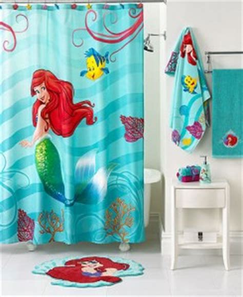 5pc bathroom accessory set w blue ocean and. Disney Princess Ariel Little Mermaid Bathroom Decor - Cool ...