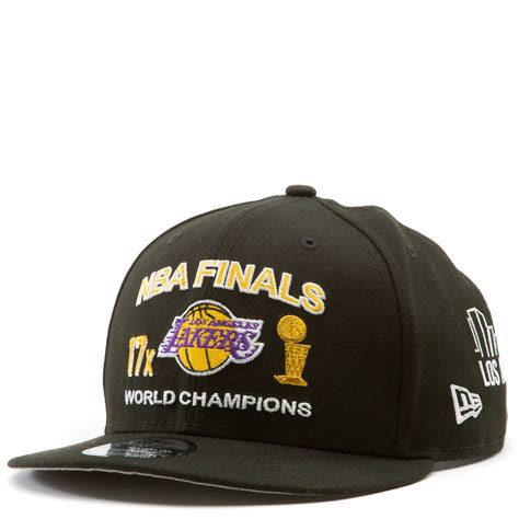 New Era Caps Los Angeles Lakers Nba Finals 9fifty Snapback Hat 60180973