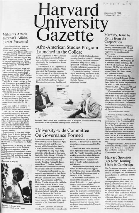 the gazette news the harvard crimson