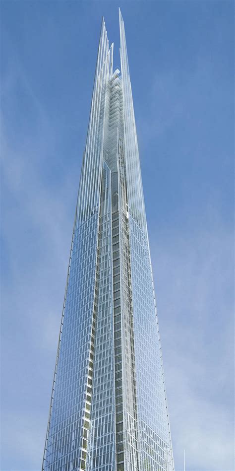 Renzo Piano The Shard In London Reino Unidonow Complete Futuristic