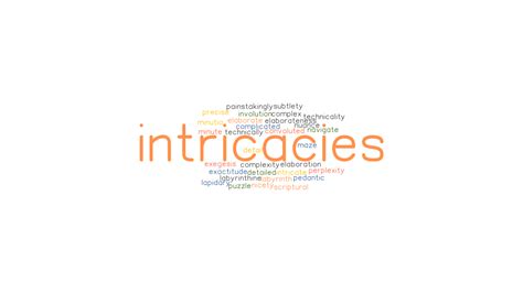 Intricacies Synonyms And Related Words What Is Another Word For
