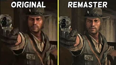 Red Dead Redemption Remastered Vs Original Graphics Comparison Ps4