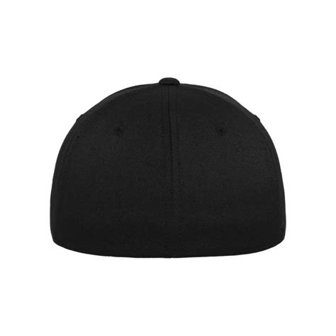 Premium Flexfit 5 Panel Cap Black Fitted Style Your Cap