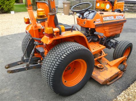 Sold Kubota B1750 Compact Tractor With Mid Deck For Sale Fnr Machinery
