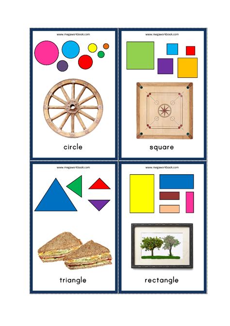 Shapes Flashcards Free Printable Shapes Flash Cards For Preschoolers