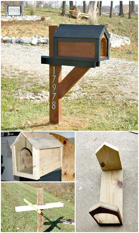 Diy Wood Mailbox Plans Teds Wood Collection