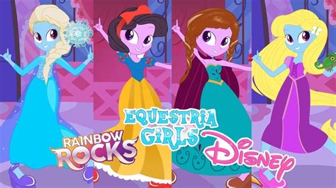 My Little Pony Game Equestria Girls Rainbow Rocks Meets Disney