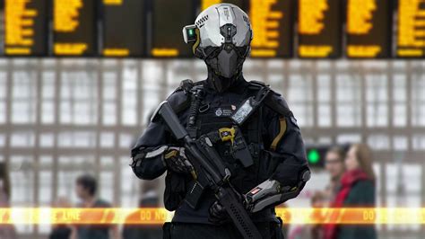 British Transport Police Cyberpunk