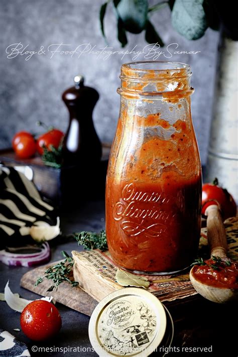 Sauce Tomate Recette De Base Maison Le Blog Cuisine De Samar