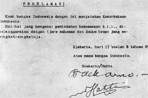 Teks proklamasi indonesia itu diketik oleh sayuti melik. Kisah Teks Proklamasi | Republika Online