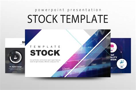 Stock Ppt Template Presentation Templates Creative Market