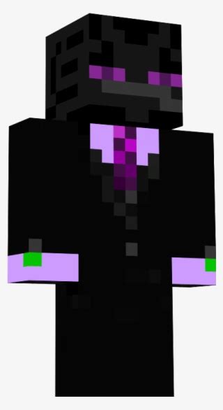 Minecraft Enderman In A Suit Skin
