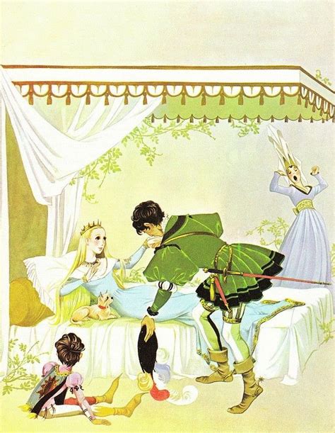 Illustration By Janet And Anne Grahame Johnstone For The Sleeping