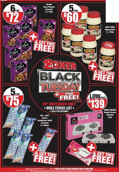 Live Daily 2019 Boxer Black Friday Deals