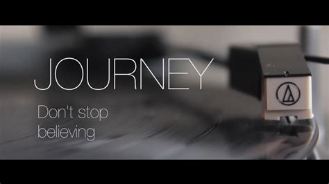The use of don't stop believin' in this critically adored scene got the attention of the hollywood community, who saw the emotion the believing in yourself and following your passion are ideals steve perry holds dear. Don't stop believing - Journey (Vinyl) - YouTube
