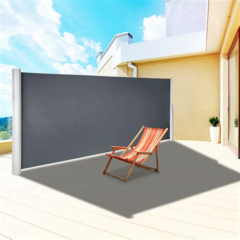 Vevor Retractable Side Awning 118 X 63 Retractable Patio Screen
