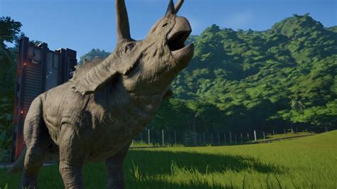 Release Triceratops Jurassic World Evolution Youtube