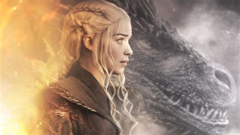 Daenerys Targaryen Dragon In Game Of Thrones 4k Wallpapers Hd Wallpapers