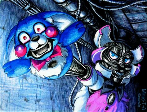 My Favorite Fanart Of Funtime Freddy With Bon Bon Drawing By Mizuki