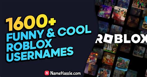 1600 Best Unique Roblox Usernames Ideas Generator 2024