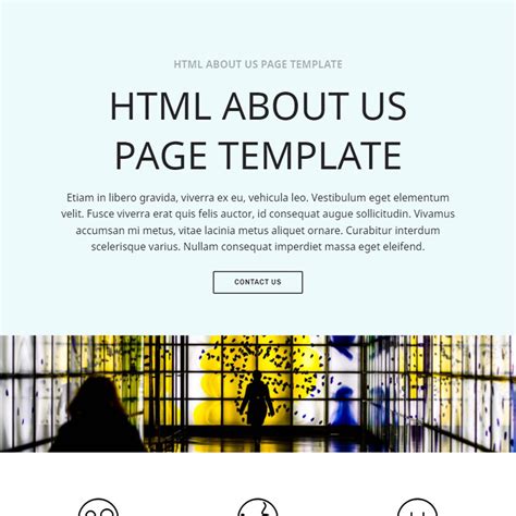 How To Create About Us Page Using Bootstrap Printable Form Templates And Letter