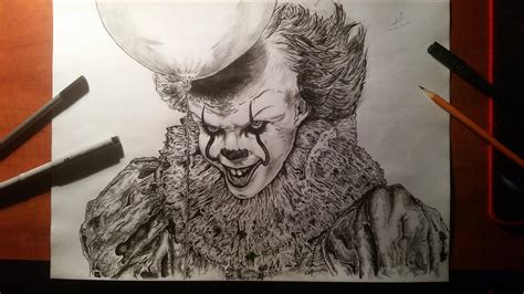Pennywise The Dancing Clown Drawing