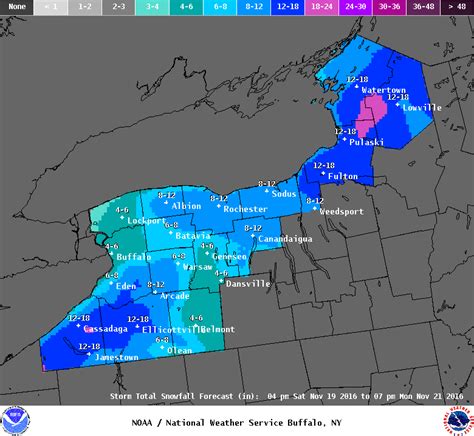 Snowfall Forecasts Sunday Monday Weather Updates 247 By