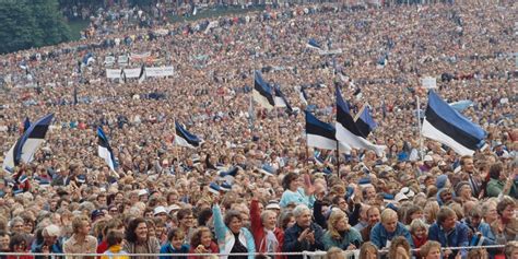On This Day 30 Years Ago Estonia Restored Its Independence Thus The