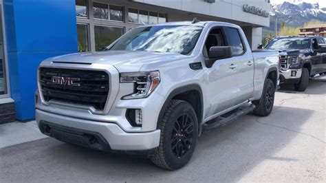 Silver 2019 Gmc Sierra 1500 Elevation Review Wolfe Canmore Youtube