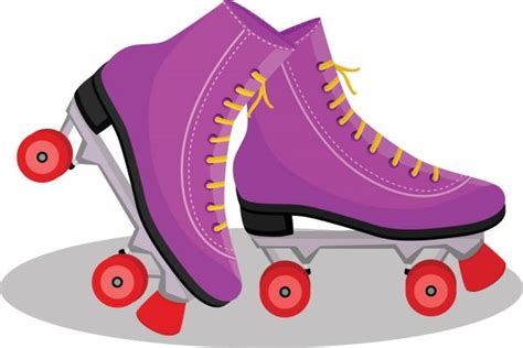 Top 60 Roller Skating Party Clip Art Vector Graphics And Illustrations Istock