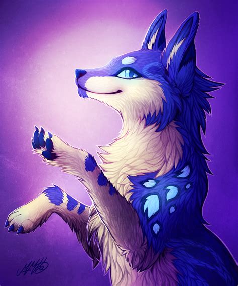 Blue Wolf By Neotheta On Deviantart