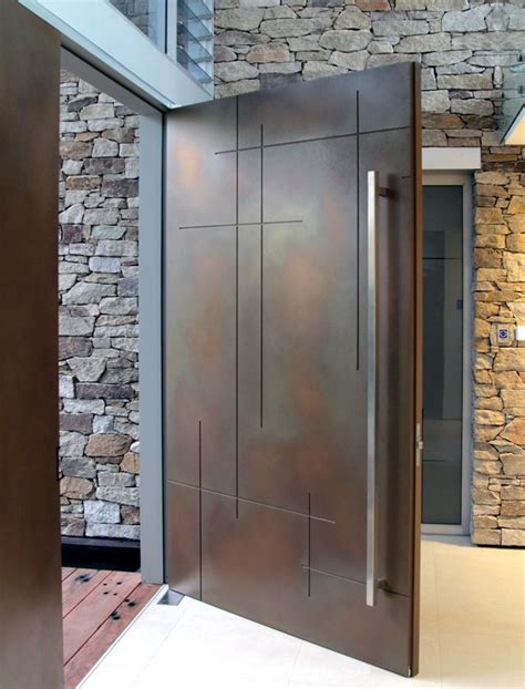 25 Amazing Steel Front Doors Which Makes House More Affordable