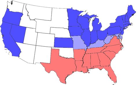 Mapa De Estados Unidos Png