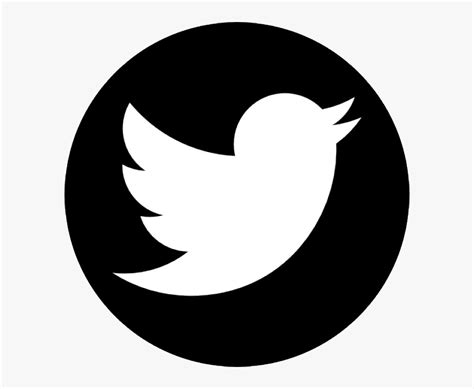 Twitter Logo Png Black Twitter Logo Transparent Background Png
