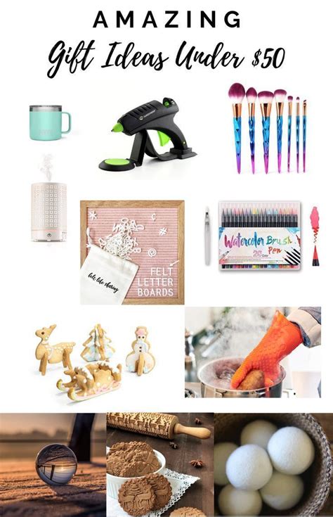 Affordable gifts can be just as thoughtful and useful as expensive gifts. Amazing Gift Ideas Under $50 (With images) | Birthday ...