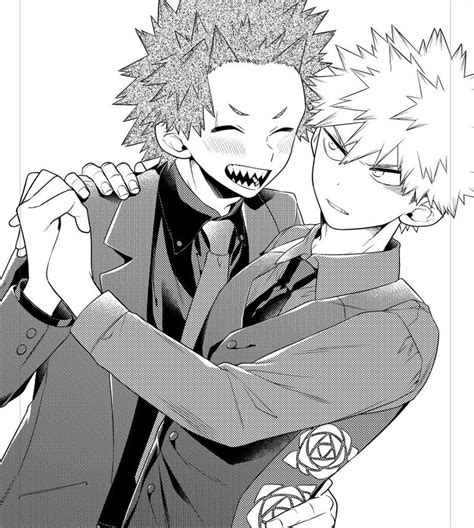 Kiribaku Bakugou Katsuki Kirishima Eijirou Boku No Hero Academia Bnha