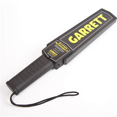 Garrett Super Scanner V Manual Metal Detector Work Time Up To 100