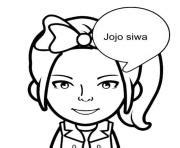 You can give a coloring page to a 2 years baby and to the schoolboy. Jojo Siwa Coloring Pages to Print Jojo Siwa Printable