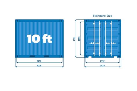 Shipping Container Dimensions Sizes Secure Container