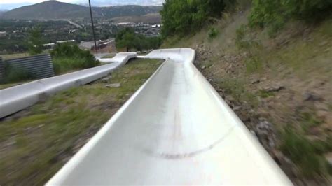 Alpine Slide Park City Utah July 21 2012 Youtube